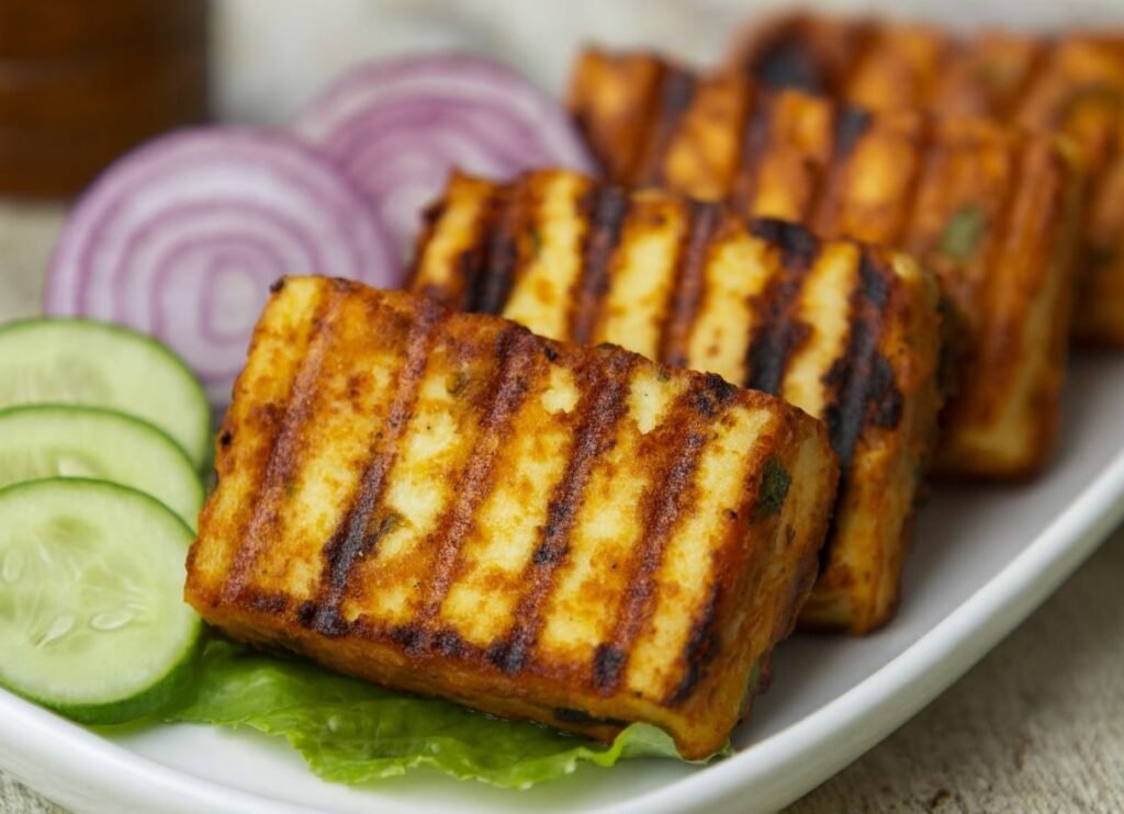 Roasted Paneer in Ghee