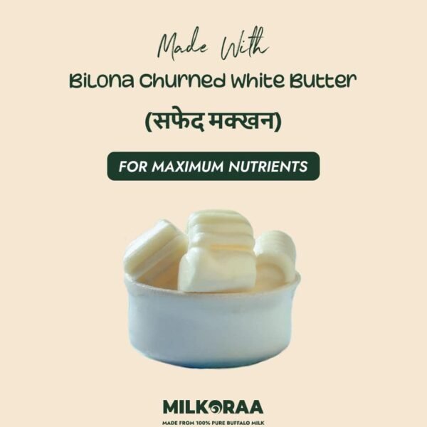 Milkoraa White Butter Bilona 1